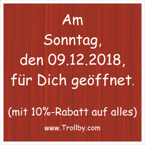 Sonntagsöffnung 09.12.18